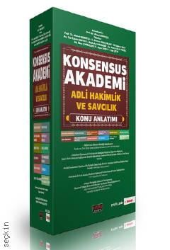 Konsensus Akademi Adli Hakim ve Savcılık Sınavı Konu Anlatımı Prof. Dr. Ahmet Nohutçu  - Kitap