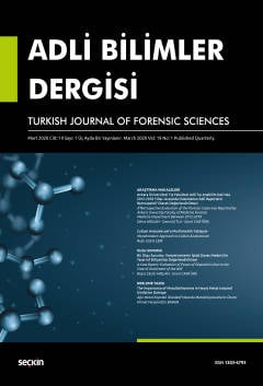 Adli Bilimler Dergisi – Cilt:19 Sayı:1 Mart 2020 Prof. Dr. İ. Hamit Hancı 
