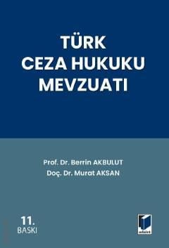Türk Ceza Hukuku Mevzuatı