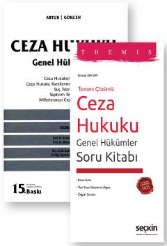 Ceza Hukuku Genel Hükümler ve Themis – Soru Kitabı Seti Mehmet Emin Artuk, Ahmet Gökcen, Kerim Çakır