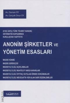 Anonim Şirketler ve Yönetim Esasları
