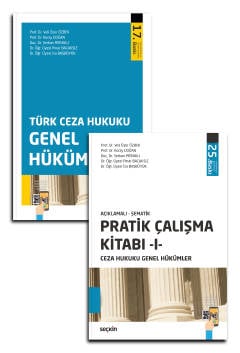 Ceza Hukuku Genel Hükümler (2'li Set) Ekim 2026
