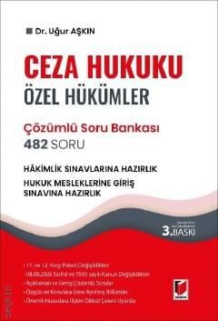 Ceza Hukuku Özel Hükümler Çözümlü Soru Bankası
