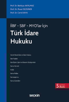 Türk İdare Hukuku (MYO)