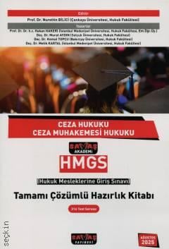 HMGS Ceza Hukuku - Ceza Muhakemesi Hukuku Tamamı Çözümlü Hazırlık Kitabı Nurettin Bilici