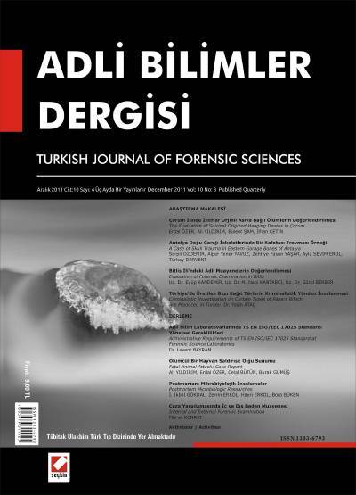 Adli Bilimler Dergisi – Cilt:10 Sayı:4 Aralık 2011 Prof. Dr. İ. Hamit Hancı 