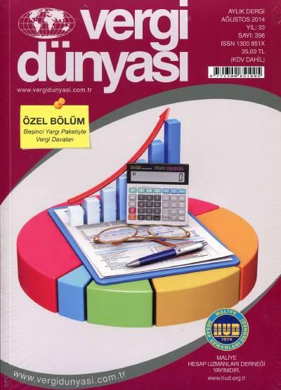 Vergi Dünyası Dergisi Ağustos 2014 Mustafa Bedel