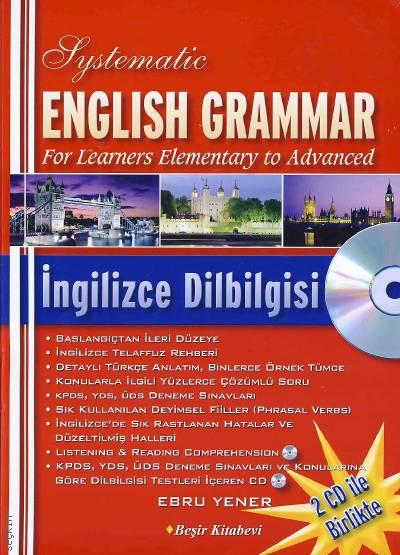 Sistematik İngilizce Test Rehberi ve Dilbilgisi Ebru Yener  - Kitap