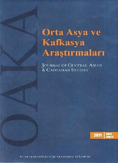 Orta Asya ve Kafkasya Araştırmaları Turgut Demirtepe, Esra Hatipoğlu, Mehmet Seyfettin Ero