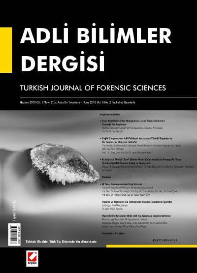 Adli Bilimler Dergisi – Cilt:2 Sayı:1 Mart 2003 Prof. Dr. İ. Hamit Hancı 