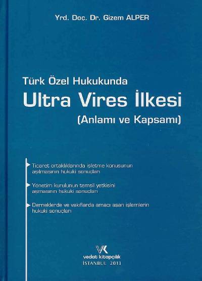 Ultra Vires İlkesi Gizem Alper