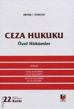 Ceza Hukuku Özel Hükümler