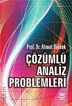 Çözümlü Analiz Problemleri Prof. Dr. Ahmet Dernek  - Kitap