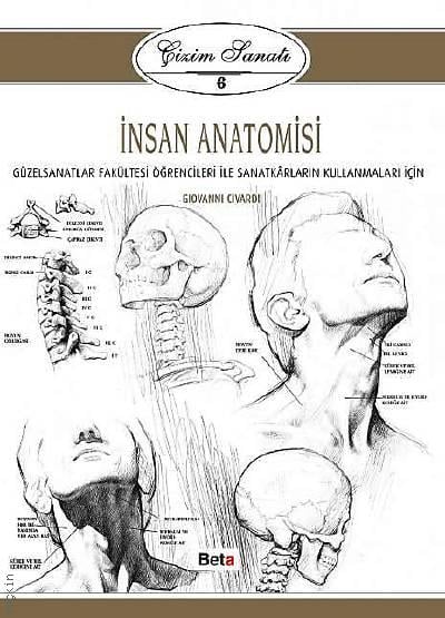 Çizim Sanatı – 6 İnsan Anatomisi Giovanni Civardi  - Kitap