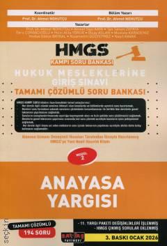 HMGS Kampı Anayasa Yargısı Soru Bankası Modül 2 Prof. Dr. Ahmet Nohutçu  - Kitap