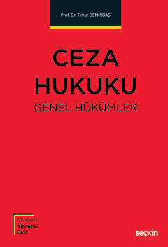 Ceza Hukuku Genel Hükümler