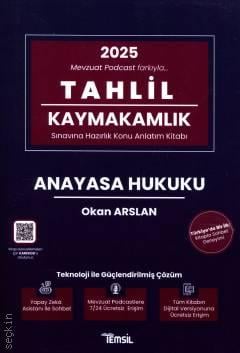 TAHLİL Kaymakamlık Anayasa Hukuku Konu Anlatımı Okan Arslan