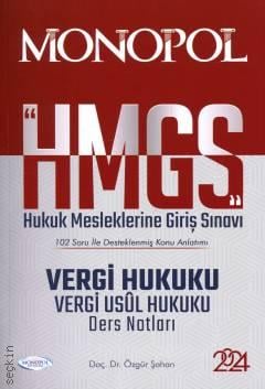 HMGS Vergi Hukuku Vergi Usul Hukuku Ders Notları Özgür Şahan