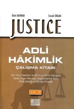 Justice Adli Hakimlik Çalışma Kitabı (2 Cilt) Ümit Kaymak, İsmail Ercan  - Kitap