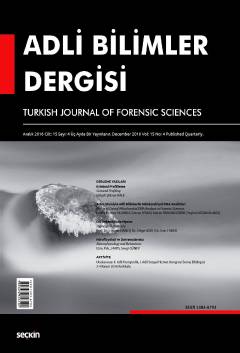 Adli Bilimler Dergisi – Cilt: 15 Sayı: 4 Aralık 2016 Prof. Dr. İ. Hamit Hancı 