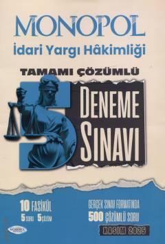 İdari Yargı Hakimliği Tamamı Çözümlü 5 Deneme Sınavı