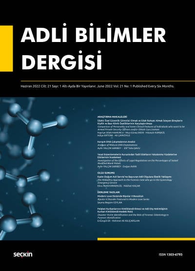 Adli Bilimler Dergisi – Cilt:21 Sayı:1 Aralık 2021 Prof. Dr. İ. Hamit Hancı 