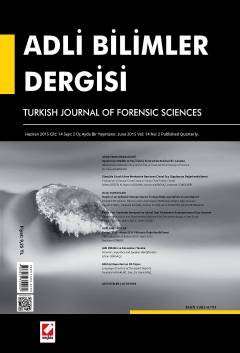 Adli Bilimler Dergisi – Cilt:14 Sayı:2 Haziran 2015 Prof. Dr. İ. Hamit Hancı 