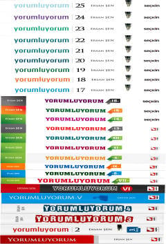 Yorumluyorum (25'li Set) Ersan Şen