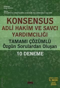 KONSENSUS Hakim ve Savcı Yardımcılığı 10 Deneme