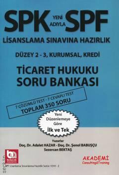 Kurumsal, Kredi Ticaret Hukuku Soru Bankası Adalet Hazar, Şenol Babuşçu, Sezercan Bektaş