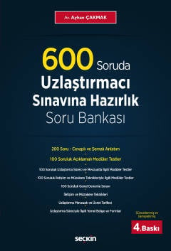 600 Soruda Uzlaştırmacı Sınavına Hazırlık
Soru Bankası   Ayhan Çakmak  - Kitap