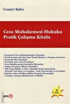 Ceza Muhakemesi Hukuku Pratik Çalışma Kitabı Nur Centel, Hamide Zafer