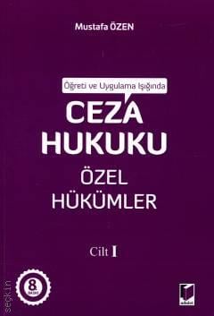 Ceza Hukuku Özel Hükümler – I