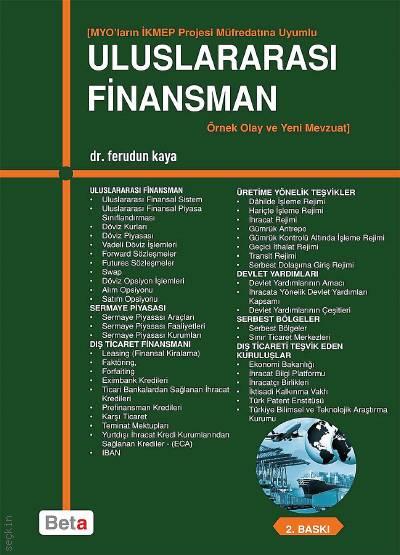 Uluslararası Finansman Dr. Ferudun Kaya  - Kitap