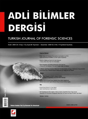 Adli Bilimler Dergisi – Cilt:8 Sayı:4 Aralık 2009 Prof. Dr. İ. Hamit Hancı 