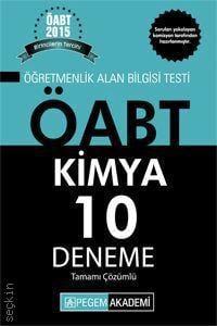 KPSS ÖABT Kimya 10 Deneme Komisyon  - Kitap