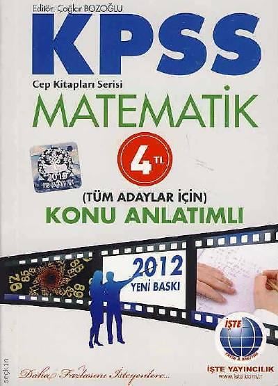 Cep Kitapları Serisi KPSS Matematik – Geometri  Çağlar Bozoğlu  - Kitap