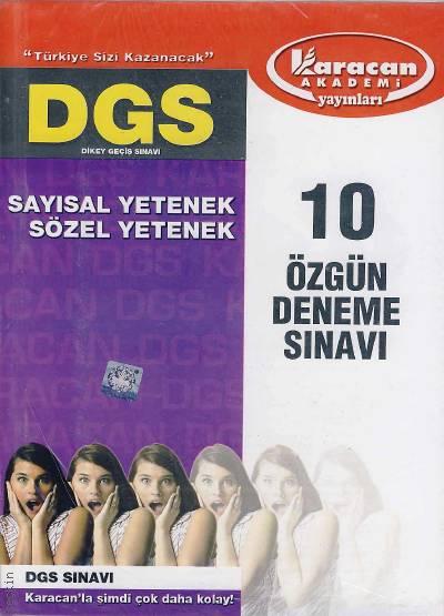 DGS 10 Özgün Deneme Sınavı Yazar Belirtilmemiş  - Kitap