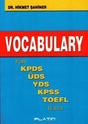 Vocabulary For KPDS – ÜDS Hikmet Şahiner  - Kitap