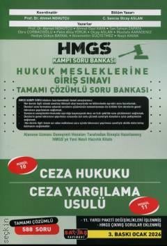 HMGS Kampı Ceza Hukuku, Ceza Yargılama Usulü Tamamı Çözümlü Soru Bankası Modül 11 Prof. Dr. Ahmet Nohutçu, Olcay Aslan  - Kitap