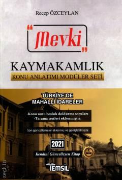 Mevki Kaymakamlık Türkiye'de Mahalli İdareler Konu Anlatımı Modüler Seti Recep Özceylan  - Kitap