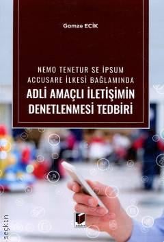 Adli Amaçlı İletişimin Denetlenmesi Tedbiri