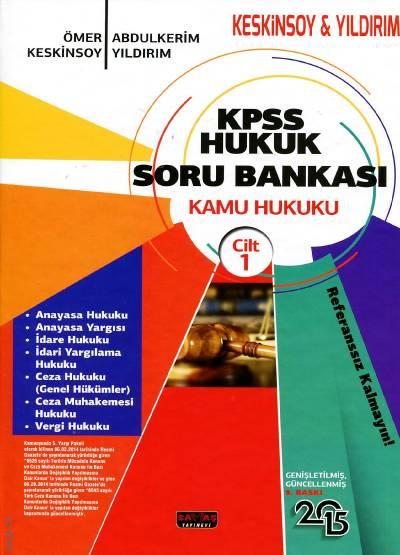 KPSS Hukuk Soru Bankası – Kamu Hukuku Cilt:1 Ömer Keskinsoy, Abdülkerim Yıldırım