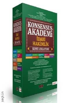 Konsensus Akademi İdari Hakimlik Konu Anlatımlı Modüler Set (10 Kitap) Prof. Dr. Ahmet Nohutçu  - Kitap