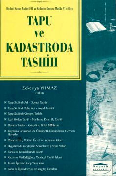 Tapu ve Kadastroda Tashih Zekeriya Yılmaz  - Kitap