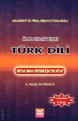 Üniversitede Türk Dili A. Necip Hatiboğlu