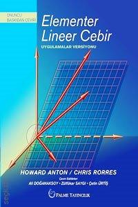 Elementer Lineer Cebir Chris Rorres, Howard Anton