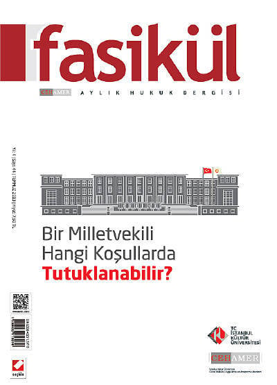 Fasikül Aylık Hukuk Dergisi Sayı:44 Temmuz 2013 
 Bahri Öztürk