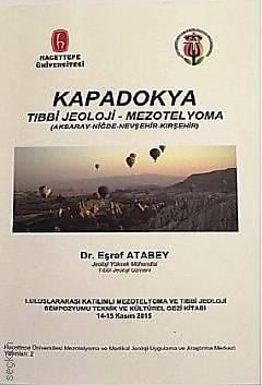 Kapadokya Tıbbi Jeoloji – Mezotelyoma Dr. Eşref Atabey  - Kitap