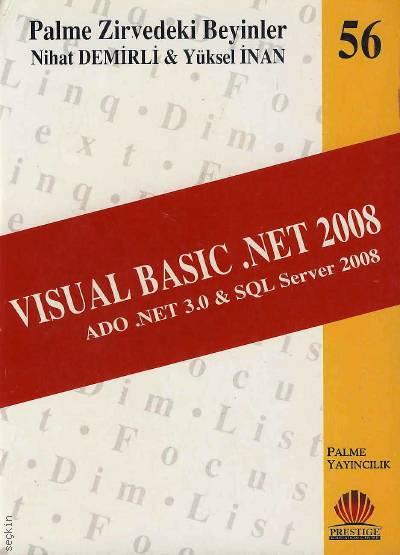 Visual Basic .NET 2008 Nihat Demirli, Yüksel İnan